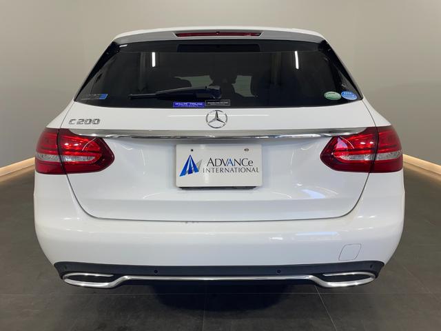 Cクラスステーションワゴン C200ステーションワゴン アバンギャルド レーダーP 純正ナビ 地デジ Bカメラ ハーフレザー シートヒーター D席パワーシート パドルシフト LED DSRC Bluetooth PTS キーレスGO 禁煙車 純正17AW(7枚目)