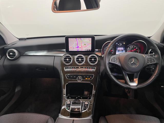 Cクラスステーションワゴン C200ステーションワゴン アバンギャルド レーダーP 純正ナビ 地デジ Bカメラ ハーフレザー シートヒーター D席パワーシート パドルシフト LED DSRC Bluetooth PTS キーレスGO 禁煙車 純正17AW(9枚目)