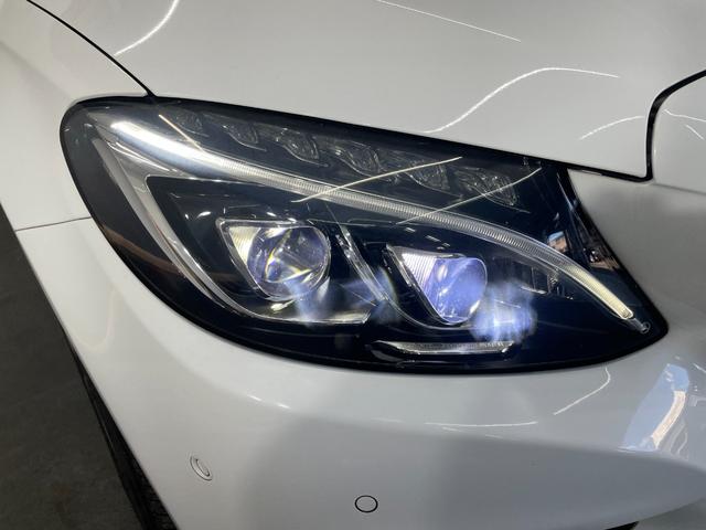 Cクラスステーションワゴン C200ステーションワゴン アバンギャルド レーダーP 純正ナビ 地デジ Bカメラ ハーフレザー シートヒーター D席パワーシート パドルシフト LED DSRC Bluetooth PTS キーレスGO 禁煙車 純正17AW(28枚目)