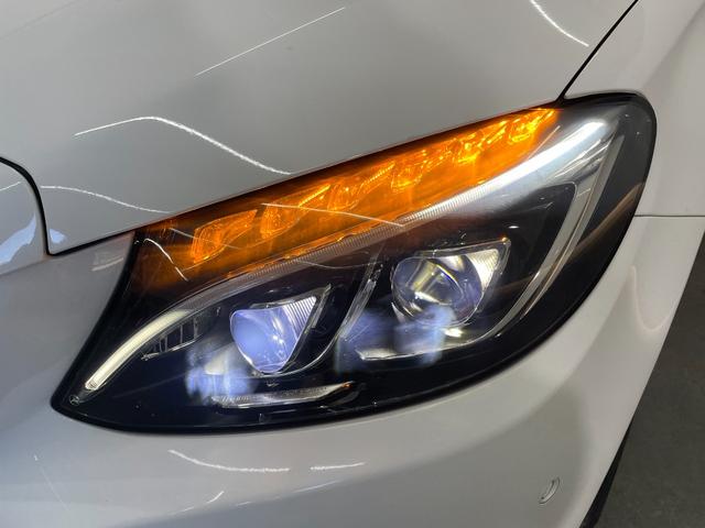 Cクラスステーションワゴン C200ステーションワゴン アバンギャルド レーダーP 純正ナビ 地デジ Bカメラ ハーフレザー シートヒーター D席パワーシート パドルシフト LED DSRC Bluetooth PTS キーレスGO 禁煙車 純正17AW(30枚目)
