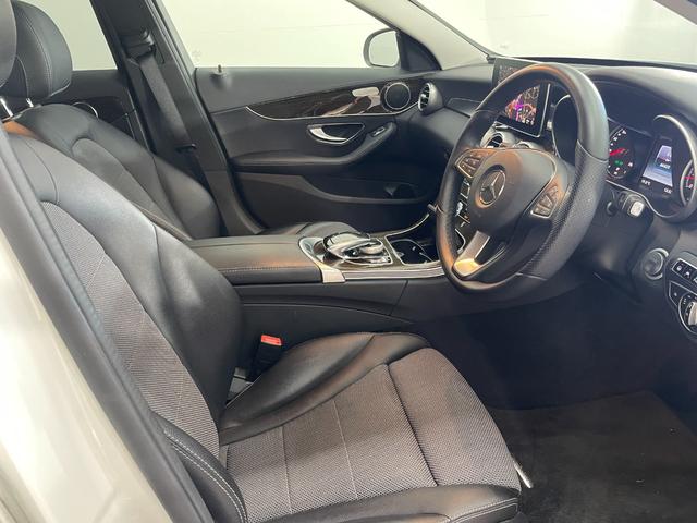 Cクラスステーションワゴン C200ステーションワゴン アバンギャルド レーダーP 純正ナビ 地デジ Bカメラ ハーフレザー シートヒーター D席パワーシート パドルシフト LED DSRC Bluetooth PTS キーレスGO 禁煙車 純正17AW(46枚目)