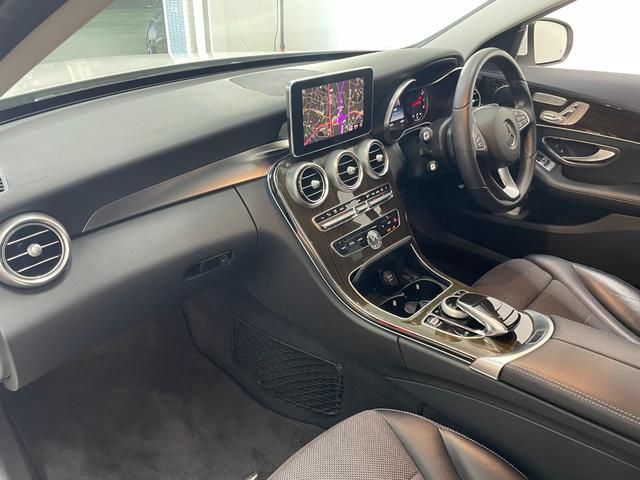 Cクラスステーションワゴン C200ステーションワゴン アバンギャルド レーダーP 純正ナビ 地デジ Bカメラ ハーフレザー シートヒーター D席パワーシート パドルシフト LED DSRC Bluetooth PTS キーレスGO 禁煙車 純正17AW(47枚目)
