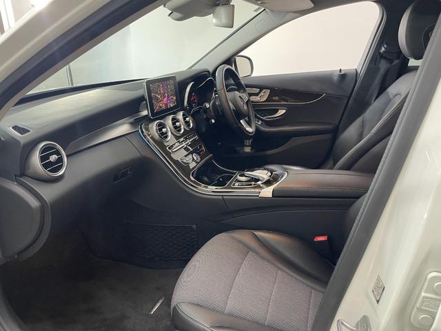 Cクラスステーションワゴン C200ステーションワゴン アバンギャルド レーダーP 純正ナビ 地デジ Bカメラ ハーフレザー シートヒーター D席パワーシート パドルシフト LED DSRC Bluetooth PTS キーレスGO 禁煙車 純正17AW(48枚目)