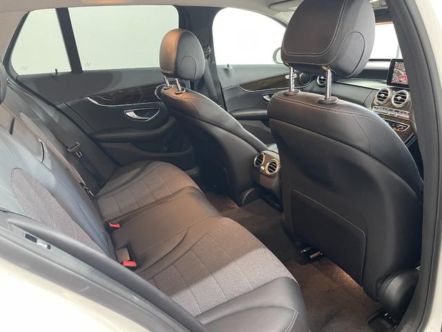 Cクラスステーションワゴン C200ステーションワゴン アバンギャルド レーダーP 純正ナビ 地デジ Bカメラ ハーフレザー シートヒーター D席パワーシート パドルシフト LED DSRC Bluetooth PTS キーレスGO 禁煙車 純正17AW(50枚目)