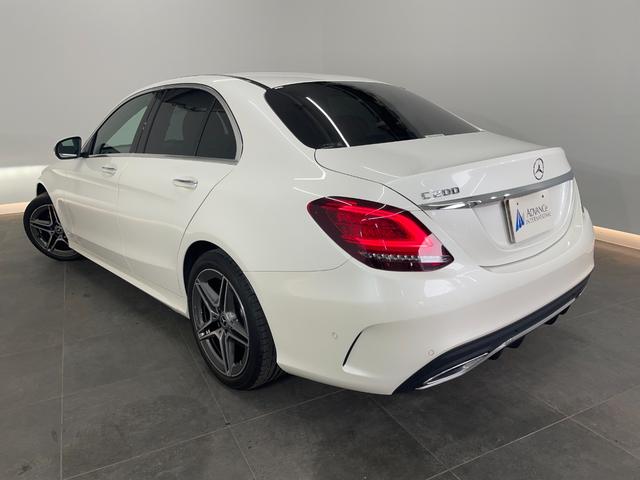 Cクラス C200ローレウスエディションスポーツプラスパック 後期型 1オーナー レザーEX レーダーP 純正ナビ 地デジ 360カメラ レッドレザー シートヒーター シートクーラー DSRC HUD ブルメスター リアゲート カープレイ アンドロイドオート(26枚目)