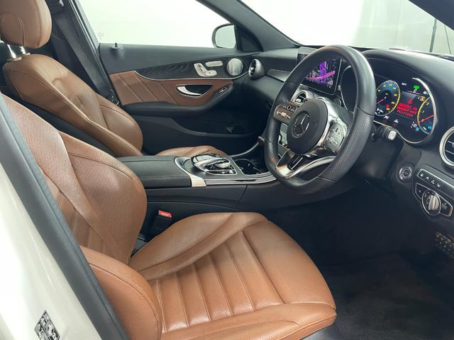 Cクラス C200ローレウスエディションスポーツプラスパック 後期型 1オーナー レザーEX レーダーP 純正ナビ 地デジ 360カメラ レッドレザー シートヒーター シートクーラー DSRC HUD ブルメスター リアゲート カープレイ アンドロイドオート(47枚目)