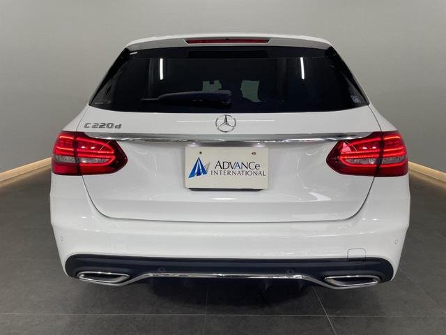 Cクラスステーションワゴン C220dステーションワゴンロレウスEDスポツプラP 後期型 レーダーP 純正ナビ 地デジ Bカメラ レザーシート シートヒーター LED DSRC Bluetooth ドラレコ PTS リアゲート カープレイ アンドロイドオート キーレスGO(7枚目)