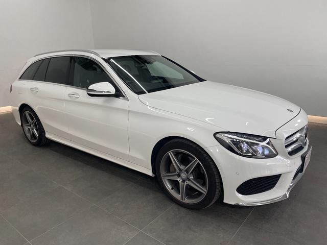 Cクラスステーションワゴン C220d ステーションワゴン スポーツ レーダーP 純正ナビ 地デジ Bカメラ レザーシート シートヒーター D席パワーシート パドルシフト LED DSRC Bluetooth PTS 電動リアゲート キーレスGO 禁煙車 純正18AW(23枚目)