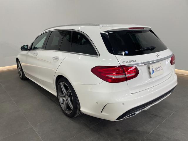 Cクラスステーションワゴン C220d ステーションワゴン スポーツ レーダーP 純正ナビ 地デジ Bカメラ レザーシート シートヒーター D席パワーシート パドルシフト LED DSRC Bluetooth PTS 電動リアゲート キーレスGO 禁煙車 純正18AW(24枚目)