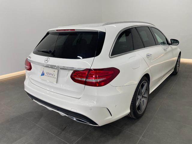 Cクラスステーションワゴン C220d ステーションワゴン スポーツ レーダーP 純正ナビ 地デジ Bカメラ レザーシート シートヒーター D席パワーシート パドルシフト LED DSRC Bluetooth PTS 電動リアゲート キーレスGO 禁煙車 純正18AW(25枚目)