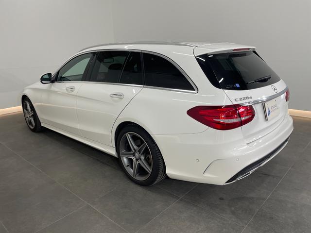 Cクラスステーションワゴン C220d ステーションワゴン スポーツ レーダーP 純正ナビ 地デジ Bカメラ レザーシート シートヒーター D席パワーシート パドルシフト LED DSRC Bluetooth PTS 電動リアゲート キーレスGO 禁煙車 純正18AW(26枚目)