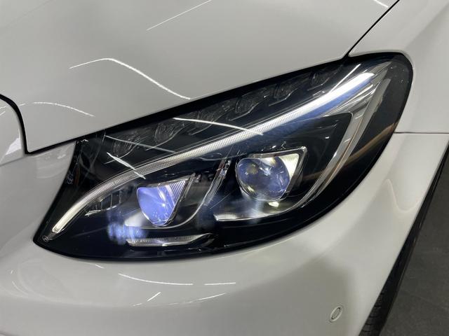 Cクラスステーションワゴン C220d ステーションワゴン スポーツ レーダーP 純正ナビ 地デジ Bカメラ レザーシート シートヒーター D席パワーシート パドルシフト LED DSRC Bluetooth PTS 電動リアゲート キーレスGO 禁煙車 純正18AW(31枚目)
