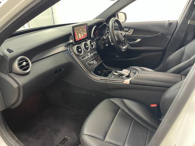 Cクラスステーションワゴン C220d ステーションワゴン スポーツ レーダーP 純正ナビ 地デジ Bカメラ レザーシート シートヒーター D席パワーシート パドルシフト LED DSRC Bluetooth PTS 電動リアゲート キーレスGO 禁煙車 純正18AW(50枚目)