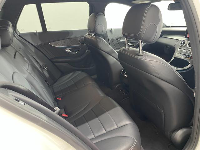 Cクラスステーションワゴン C220d ステーションワゴン スポーツ レーダーP 純正ナビ 地デジ Bカメラ レザーシート シートヒーター D席パワーシート パドルシフト LED DSRC Bluetooth PTS 電動リアゲート キーレスGO 禁煙車 純正18AW(53枚目)