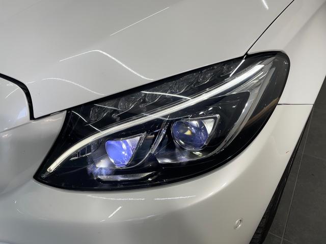 Cクラス C220dアバンギャルド AMGライン レーダーP レザーEX 純正ナビ 地デジ Bカメラ レザーシート シートヒーター LED DSRC Bluetooth HUD PTS ドラレコ リアゲート キーレスGO 禁煙車 純正18AW(8枚目)