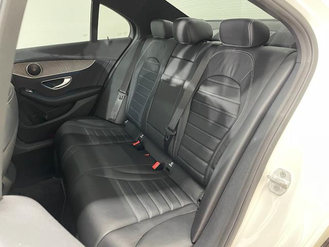 Cクラス C220dアバンギャルド AMGライン レーダーP レザーEX 純正ナビ 地デジ Bカメラ レザーシート シートヒーター LED DSRC Bluetooth HUD PTS ドラレコ リアゲート キーレスGO 禁煙車 純正18AW(12枚目)