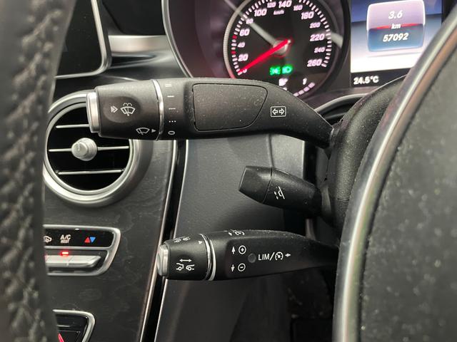 Cクラス C220dアバンギャルド AMGライン レーダーP レザーEX 純正ナビ 地デジ Bカメラ レザーシート シートヒーター LED DSRC Bluetooth HUD PTS ドラレコ リアゲート キーレスGO 禁煙車 純正18AW(17枚目)