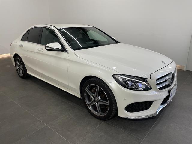 Cクラス C220dアバンギャルド AMGライン レーダーP レザーEX 純正ナビ 地デジ Bカメラ レザーシート シートヒーター LED DSRC Bluetooth HUD PTS ドラレコ リアゲート キーレスGO 禁煙車 純正18AW(21枚目)