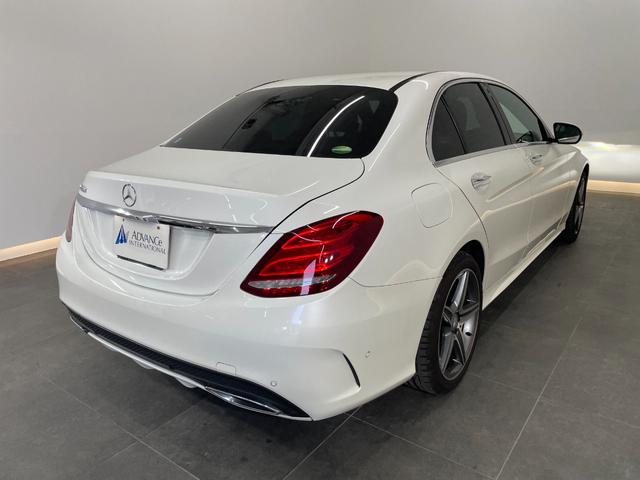 Cクラス C220dアバンギャルド AMGライン レーダーP レザーEX 純正ナビ 地デジ Bカメラ レザーシート シートヒーター LED DSRC Bluetooth HUD PTS ドラレコ リアゲート キーレスGO 禁煙車 純正18AW(23枚目)