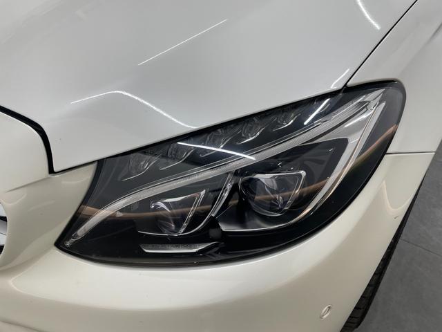 Cクラス C220dアバンギャルド AMGライン レーダーP レザーEX 純正ナビ 地デジ Bカメラ レザーシート シートヒーター LED DSRC Bluetooth HUD PTS ドラレコ リアゲート キーレスGO 禁煙車 純正18AW(27枚目)