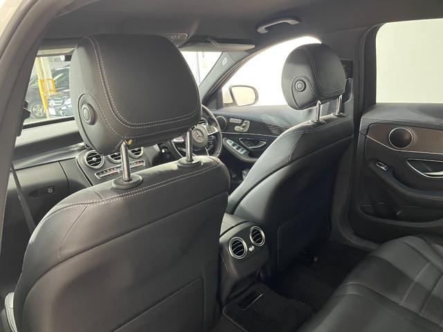 Cクラス C220dアバンギャルド AMGライン レーダーP レザーEX 純正ナビ 地デジ Bカメラ レザーシート シートヒーター LED DSRC Bluetooth HUD PTS ドラレコ リアゲート キーレスGO 禁煙車 純正18AW(51枚目)