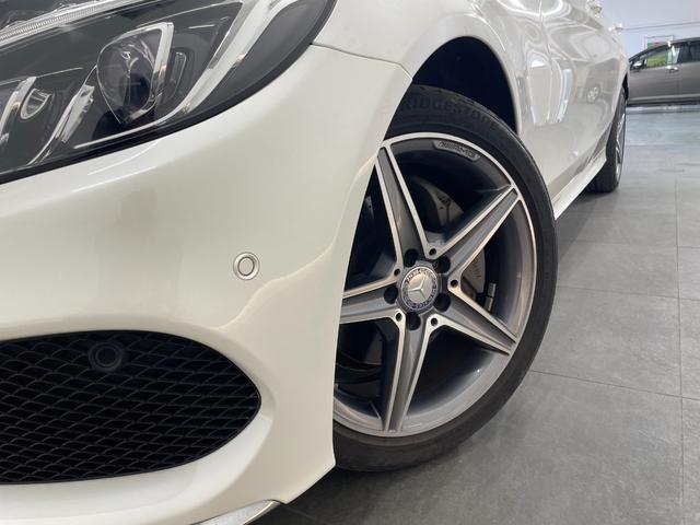 Ｃクラスステーションワゴン Ｃ２２０ｄ　ステーションワゴン　スポーツ　レーダーＰ　純正ナビ　地デジ　Ｂカメラ　レザーシート　シートヒーター　Ｄ席パワーシート　パドルシフト　ＬＥＤ　ＤＳＲＣ　Ｂｌｕｅｔｏｏｔｈ　ＰＴＳ　電動リアゲート　キーレスＧＯ　禁煙車　１８ＡＷ（9枚目）