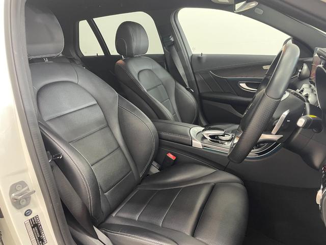Ｃクラスステーションワゴン Ｃ２２０ｄ　ステーションワゴン　スポーツ　レーダーＰ　純正ナビ　地デジ　Ｂカメラ　レザーシート　シートヒーター　Ｄ席パワーシート　パドルシフト　ＬＥＤ　ＤＳＲＣ　Ｂｌｕｅｔｏｏｔｈ　ＰＴＳ　電動リアゲート　キーレスＧＯ　禁煙車　１８ＡＷ（11枚目）