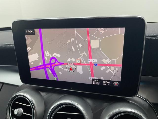 Ｃクラスステーションワゴン Ｃ２２０ｄ　ステーションワゴン　スポーツ　レーダーＰ　純正ナビ　地デジ　Ｂカメラ　レザーシート　シートヒーター　Ｄ席パワーシート　パドルシフト　ＬＥＤ　ＤＳＲＣ　Ｂｌｕｅｔｏｏｔｈ　ＰＴＳ　電動リアゲート　キーレスＧＯ　禁煙車　１８ＡＷ（15枚目）