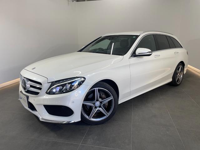Ｃクラスステーションワゴン Ｃ２２０ｄ　ステーションワゴン　スポーツ　レーダーＰ　純正ナビ　地デジ　Ｂカメラ　レザーシート　シートヒーター　Ｄ席パワーシート　パドルシフト　ＬＥＤ　ＤＳＲＣ　Ｂｌｕｅｔｏｏｔｈ　ＰＴＳ　電動リアゲート　キーレスＧＯ　禁煙車　１８ＡＷ（22枚目）