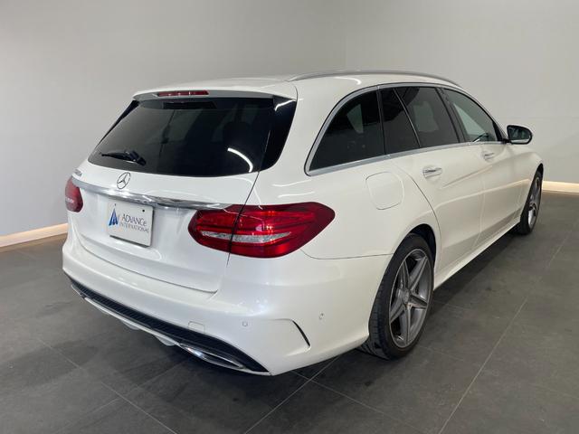 Ｃクラスステーションワゴン Ｃ２２０ｄ　ステーションワゴン　スポーツ　レーダーＰ　純正ナビ　地デジ　Ｂカメラ　レザーシート　シートヒーター　Ｄ席パワーシート　パドルシフト　ＬＥＤ　ＤＳＲＣ　Ｂｌｕｅｔｏｏｔｈ　ＰＴＳ　電動リアゲート　キーレスＧＯ　禁煙車　１８ＡＷ（25枚目）