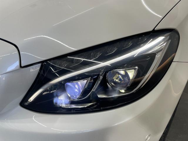 Ｃクラスステーションワゴン Ｃ２２０ｄ　ステーションワゴン　スポーツ　レーダーＰ　純正ナビ　地デジ　Ｂカメラ　レザーシート　シートヒーター　Ｄ席パワーシート　パドルシフト　ＬＥＤ　ＤＳＲＣ　Ｂｌｕｅｔｏｏｔｈ　ＰＴＳ　電動リアゲート　キーレスＧＯ　禁煙車　１８ＡＷ（31枚目）