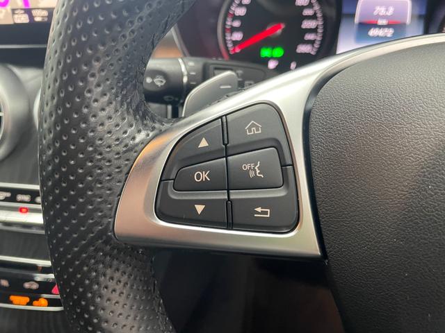 Ｃクラスステーションワゴン Ｃ２２０ｄ　ステーションワゴン　スポーツ　レーダーＰ　純正ナビ　地デジ　Ｂカメラ　レザーシート　シートヒーター　Ｄ席パワーシート　パドルシフト　ＬＥＤ　ＤＳＲＣ　Ｂｌｕｅｔｏｏｔｈ　ＰＴＳ　電動リアゲート　キーレスＧＯ　禁煙車　１８ＡＷ（60枚目）