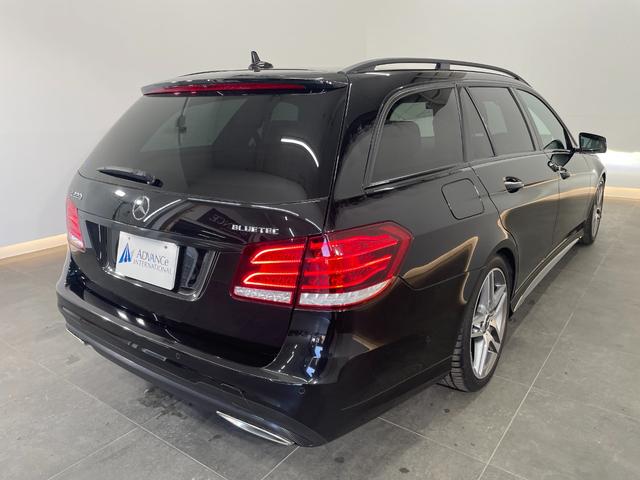 Ｅクラスステーションワゴン Ｅ２２０ブルーテック　ステーションワゴン　アバンＧ　ＡＭＧスポーツＰ　レーダーＰ　純正ナビ　３６０カメラ　ハーフレザー　シートヒーター　パワーシート　ＬＥＤ　ＤＳＲＣ　Ｂｌｕｅｔｏｏｔｈ　ドラレコ　ＰＴＳ　電動リアゲート　キーレスＧＯ　禁煙車　１８ＡＷ（24枚目）