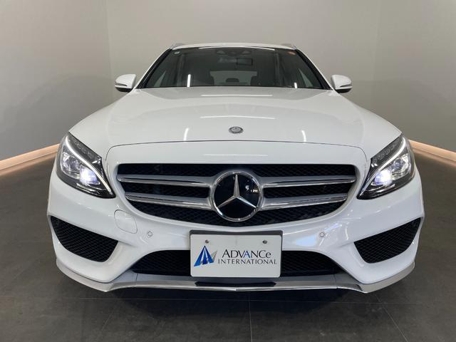 Ｃクラスステーションワゴン Ｃ２００　ステーションワゴン　スポーツ　レーダーＰ　純正ナビ　地デジ　Ｂカメラ　レザーシート　シートヒーター　Ｄ席パワーシート　ＬＥＤ　ＤＳＲＣ　Ｂｌｕｅｔｏｏｔｈ　ＰＴＳ　ＨＵＤ　電動リアゲート　キーレスＧＯ　禁煙車　１８ＡＷ（6枚目）