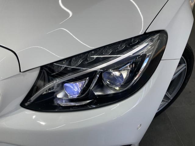 Ｃクラスステーションワゴン Ｃ２００　ステーションワゴン　スポーツ　レーダーＰ　純正ナビ　地デジ　Ｂカメラ　レザーシート　シートヒーター　Ｄ席パワーシート　ＬＥＤ　ＤＳＲＣ　Ｂｌｕｅｔｏｏｔｈ　ＰＴＳ　ＨＵＤ　電動リアゲート　キーレスＧＯ　禁煙車　１８ＡＷ（8枚目）