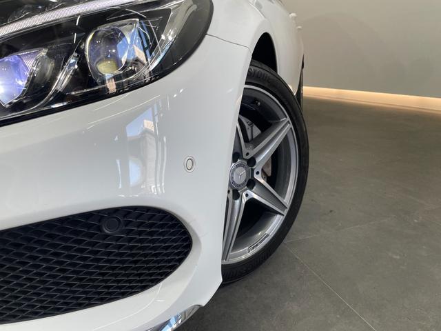 Ｃクラスステーションワゴン Ｃ２００　ステーションワゴン　スポーツ　レーダーＰ　純正ナビ　地デジ　Ｂカメラ　レザーシート　シートヒーター　Ｄ席パワーシート　ＬＥＤ　ＤＳＲＣ　Ｂｌｕｅｔｏｏｔｈ　ＰＴＳ　ＨＵＤ　電動リアゲート　キーレスＧＯ　禁煙車　１８ＡＷ（9枚目）