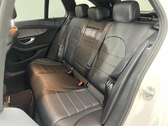 Ｃクラスステーションワゴン Ｃ２００　ステーションワゴン　スポーツ　レーダーＰ　純正ナビ　地デジ　Ｂカメラ　レザーシート　シートヒーター　Ｄ席パワーシート　ＬＥＤ　ＤＳＲＣ　Ｂｌｕｅｔｏｏｔｈ　ＰＴＳ　ＨＵＤ　電動リアゲート　キーレスＧＯ　禁煙車　１８ＡＷ（13枚目）
