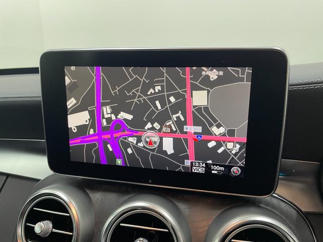 Ｃクラスステーションワゴン Ｃ２００　ステーションワゴン　スポーツ　レーダーＰ　純正ナビ　地デジ　Ｂカメラ　レザーシート　シートヒーター　Ｄ席パワーシート　ＬＥＤ　ＤＳＲＣ　Ｂｌｕｅｔｏｏｔｈ　ＰＴＳ　ＨＵＤ　電動リアゲート　キーレスＧＯ　禁煙車　１８ＡＷ（15枚目）