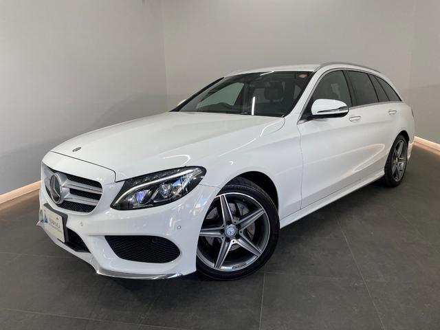 Ｃクラスステーションワゴン Ｃ２００　ステーションワゴン　スポーツ　レーダーＰ　純正ナビ　地デジ　Ｂカメラ　レザーシート　シートヒーター　Ｄ席パワーシート　ＬＥＤ　ＤＳＲＣ　Ｂｌｕｅｔｏｏｔｈ　ＰＴＳ　ＨＵＤ　電動リアゲート　キーレスＧＯ　禁煙車　１８ＡＷ（22枚目）