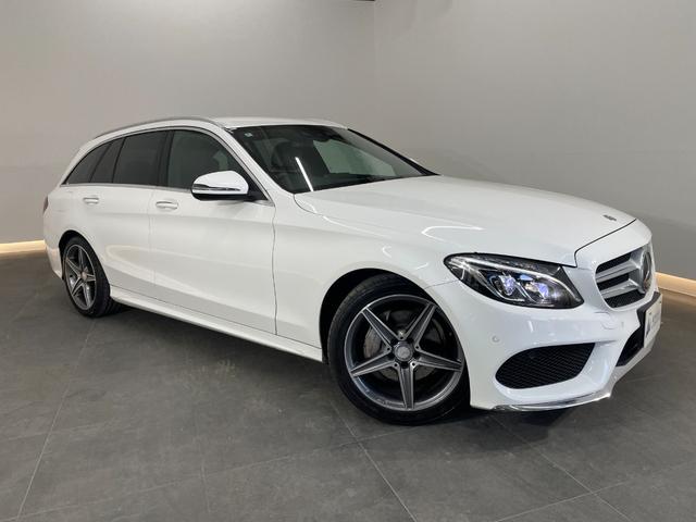Ｃクラスステーションワゴン Ｃ２００　ステーションワゴン　スポーツ　レーダーＰ　純正ナビ　地デジ　Ｂカメラ　レザーシート　シートヒーター　Ｄ席パワーシート　ＬＥＤ　ＤＳＲＣ　Ｂｌｕｅｔｏｏｔｈ　ＰＴＳ　ＨＵＤ　電動リアゲート　キーレスＧＯ　禁煙車　１８ＡＷ（23枚目）