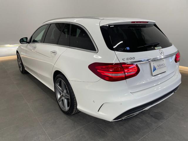 Ｃクラスステーションワゴン Ｃ２００　ステーションワゴン　スポーツ　レーダーＰ　純正ナビ　地デジ　Ｂカメラ　レザーシート　シートヒーター　Ｄ席パワーシート　ＬＥＤ　ＤＳＲＣ　Ｂｌｕｅｔｏｏｔｈ　ＰＴＳ　ＨＵＤ　電動リアゲート　キーレスＧＯ　禁煙車　１８ＡＷ（24枚目）