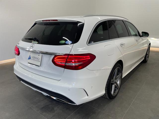 Ｃクラスステーションワゴン Ｃ２００　ステーションワゴン　スポーツ　レーダーＰ　純正ナビ　地デジ　Ｂカメラ　レザーシート　シートヒーター　Ｄ席パワーシート　ＬＥＤ　ＤＳＲＣ　Ｂｌｕｅｔｏｏｔｈ　ＰＴＳ　ＨＵＤ　電動リアゲート　キーレスＧＯ　禁煙車　１８ＡＷ（25枚目）