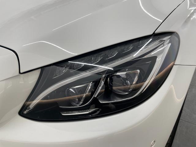 Ｃクラスステーションワゴン Ｃ２００　ステーションワゴン　スポーツ　レーダーＰ　純正ナビ　地デジ　Ｂカメラ　レザーシート　シートヒーター　Ｄ席パワーシート　ＬＥＤ　ＤＳＲＣ　Ｂｌｕｅｔｏｏｔｈ　ＰＴＳ　ＨＵＤ　電動リアゲート　キーレスＧＯ　禁煙車　１８ＡＷ（29枚目）