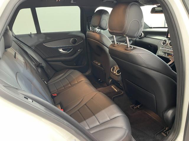 Ｃクラスステーションワゴン Ｃ２００　ステーションワゴン　スポーツ　レーダーＰ　純正ナビ　地デジ　Ｂカメラ　レザーシート　シートヒーター　Ｄ席パワーシート　ＬＥＤ　ＤＳＲＣ　Ｂｌｕｅｔｏｏｔｈ　ＰＴＳ　ＨＵＤ　電動リアゲート　キーレスＧＯ　禁煙車　１８ＡＷ（53枚目）