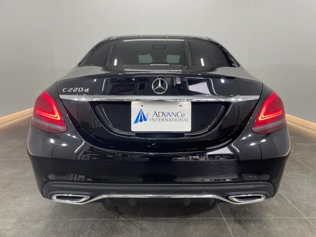 Ｃクラス Ｃ２２０ｄローレウスエディションスポーツプラスパック　レザーＥＸ　レーダーＰ　純正ナビ　地デジ　３６０カメラ　赤レザー　シートＨ・Ｃ　ＬＥＤ　ＤＳＲＣ　Ｂｌｕｅｔｏｏｔｈ　ＨＵＤ　ブルメスター　ＰＴＳ　電動リアゲート　キーレスＧＯ　禁煙車　１８ＡＷ（7枚目）