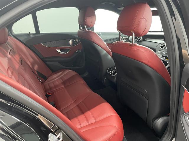 Ｃクラス Ｃ２２０ｄローレウスエディションスポーツプラスパック　レザーＥＸ　レーダーＰ　純正ナビ　地デジ　３６０カメラ　赤レザー　シートＨ・Ｃ　ＬＥＤ　ＤＳＲＣ　Ｂｌｕｅｔｏｏｔｈ　ＨＵＤ　ブルメスター　ＰＴＳ　電動リアゲート　キーレスＧＯ　禁煙車　１８ＡＷ（53枚目）