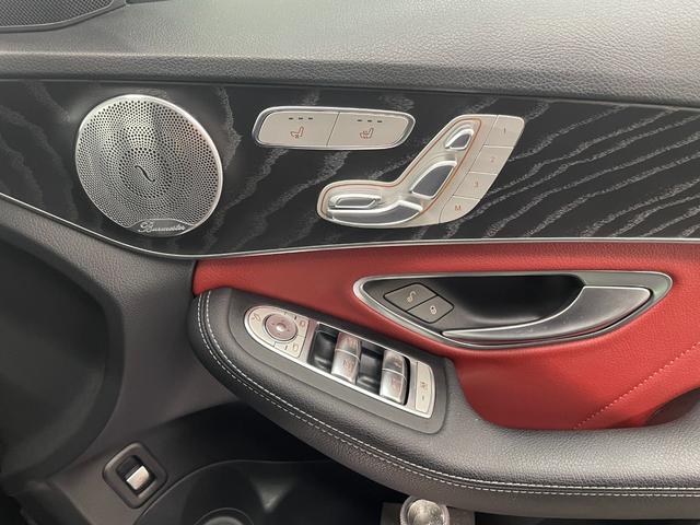 Ｃクラス Ｃ２２０ｄローレウスエディションスポーツプラスパック　レザーＥＸ　レーダーＰ　純正ナビ　地デジ　３６０カメラ　赤レザー　シートＨ・Ｃ　ＬＥＤ　ＤＳＲＣ　Ｂｌｕｅｔｏｏｔｈ　ＨＵＤ　ブルメスター　ＰＴＳ　電動リアゲート　キーレスＧＯ　禁煙車　１８ＡＷ（58枚目）