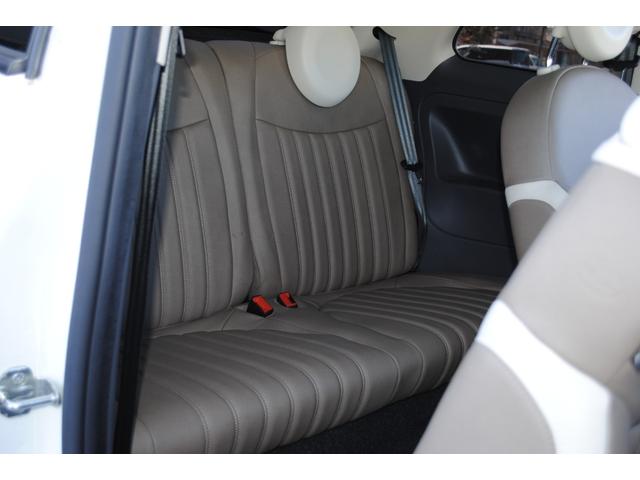 500 ペコレッラ 100台限定車 アイスホワイト 15インチアルミホイール アイドリングストップ 本革シート 社外ナビ(24枚目)