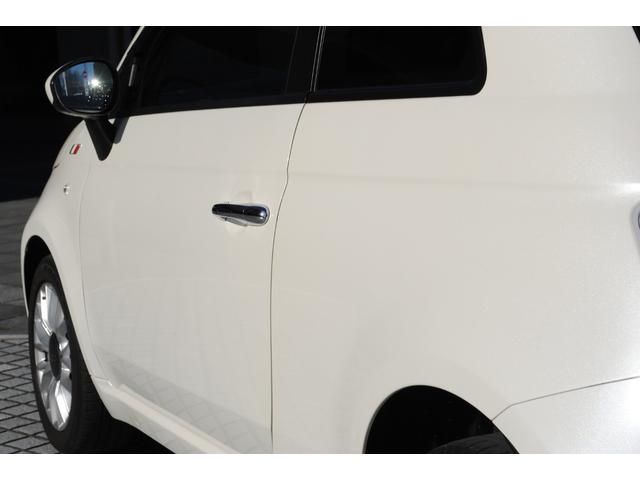 500 ペコレッラ 100台限定車 アイスホワイト 15インチアルミホイール アイドリングストップ 本革シート 社外ナビ(33枚目)