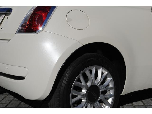 500 ペコレッラ 100台限定車 アイスホワイト 15インチアルミホイール アイドリングストップ 本革シート 社外ナビ(39枚目)